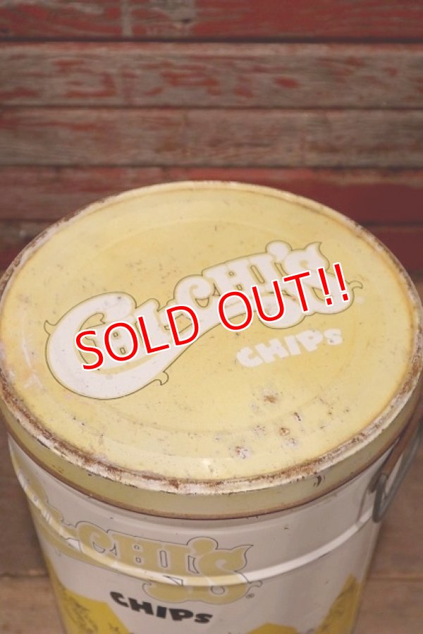 画像8: dp-220501-21 CHI-CHI'S / Vintage Potato Chips Can