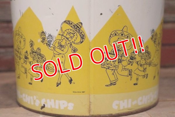 画像3: dp-220501-21 CHI-CHI'S / Vintage Potato Chips Can