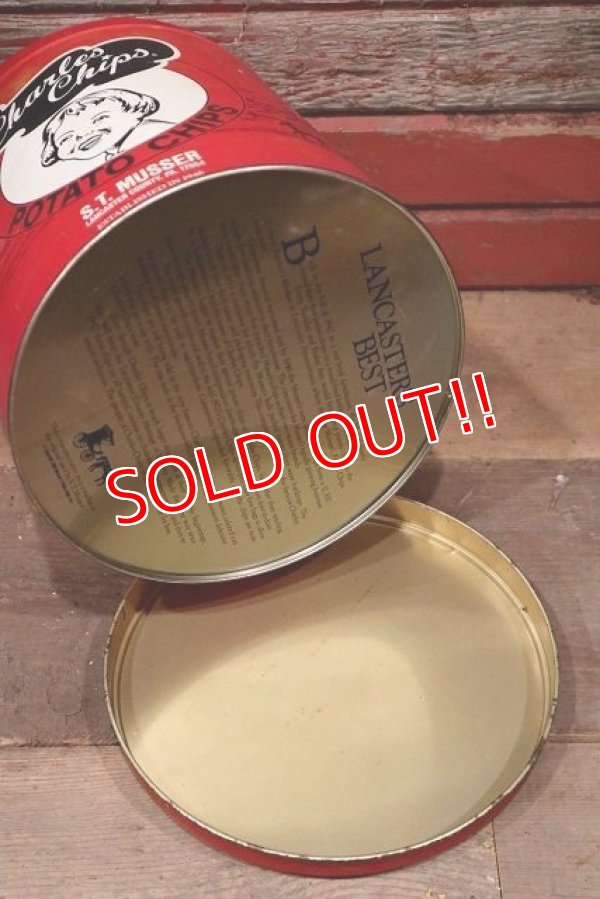 画像8: dp-220501-21 Charles Chips / Vintage Potato Chips Can