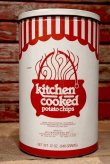 画像1: dp-220501-21 Kitchen Cooked / Vintage Potato Chips Can