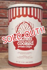 画像: dp-220501-21 Kitchen Cooked / Vintage Potato Chips Can