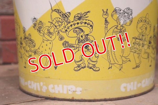 画像2: dp-220501-21 CHI-CHI'S / Vintage Potato Chips Can