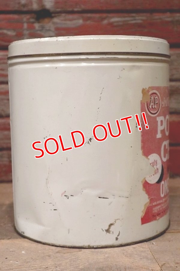 画像3: dp-220501-21 A&P JANE PARKER / Vintage Potato Chips Can