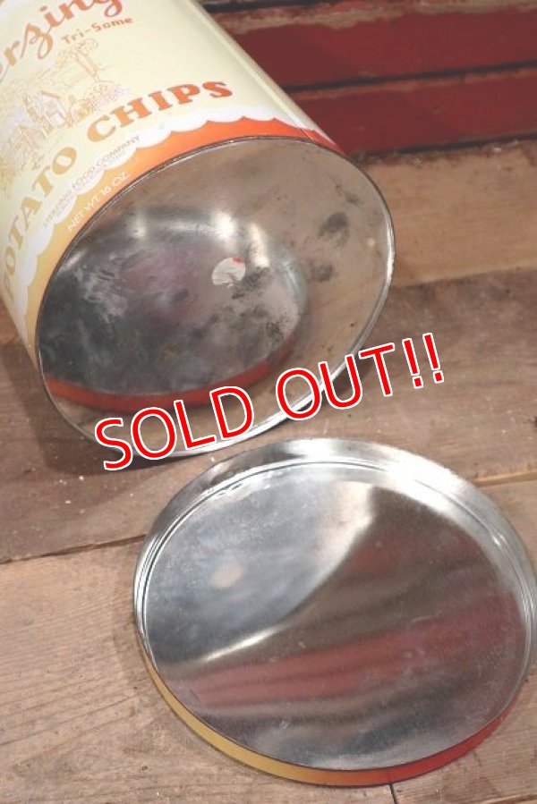 画像9: dp-220501-21 Starzing's / Vintage Potato Chips Can