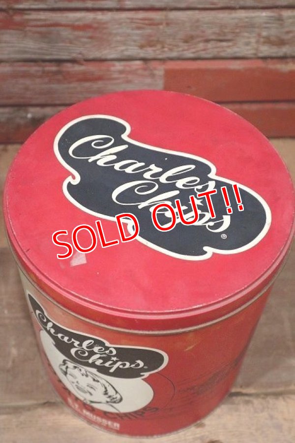 画像6: dp-220501-21 Charles Chips / Vintage Potato Chips Can