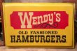 画像1: dp-220501-50 WENDY'S / 1970's Store Sign