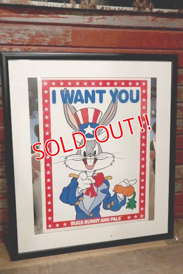 画像1: ct-220501-52 Bugs Bunny (Uncle Sam) / 1986 Poster