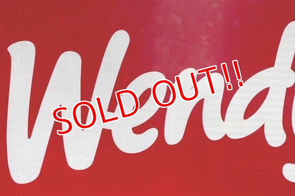 画像2: dp-220501-45 Wendy's / Large Road Sign