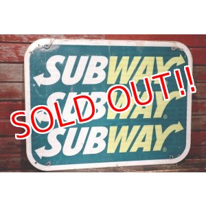 画像: dp-220501-17 SUBWAY / Road Sign