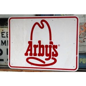 画像: dp-220501-47 Arby's / Large Road Sign