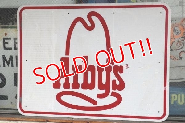 画像1: dp-220501-47 Arby's / Large Road Sign