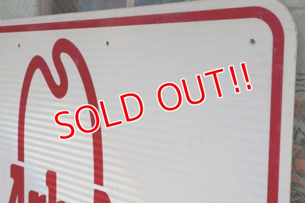 画像5: dp-220501-47 Arby's / Large Road Sign