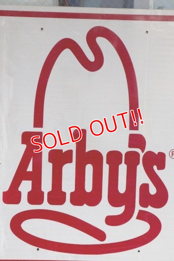 画像2: dp-220501-47 Arby's / Large Road Sign