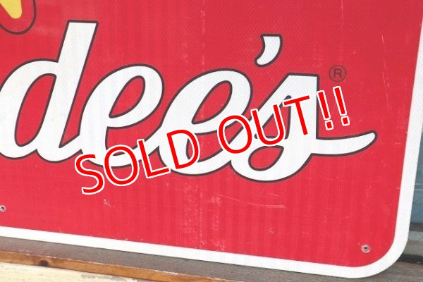 画像3: dp-220501-47 Hardee's / Large Road Sign