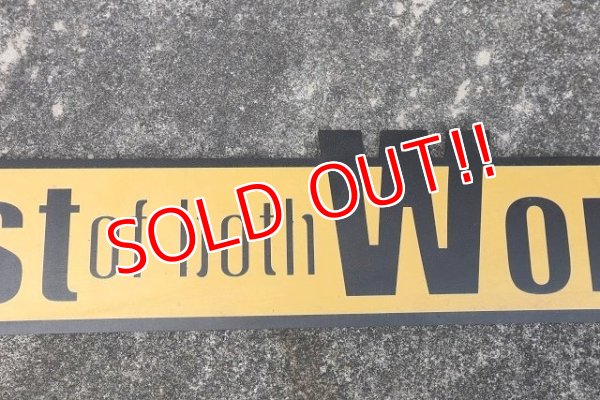 画像3: dp-220501-85 Pizza Hut / 2010's "Best of both Worlds" Sign (S)