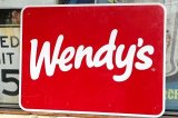 画像: dp-220501-45 Wendy's / Large Road Sign