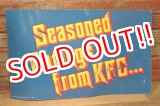 画像: dp-220501-39 Kentucky Fried Chicken(KFC) / 1990's Paper Sign