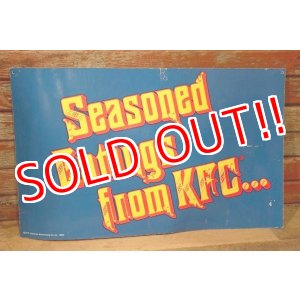 画像: dp-220501-39 Kentucky Fried Chicken(KFC) / 1990's Paper Sign