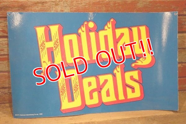 画像4: dp-220501-39 Kentucky Fried Chicken(KFC) / 1990's Paper Sign