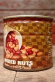 画像3: dp-220601-23 PLANTERS / MR.PEANUT 1970's Girl Scot MIXED NUTS Can