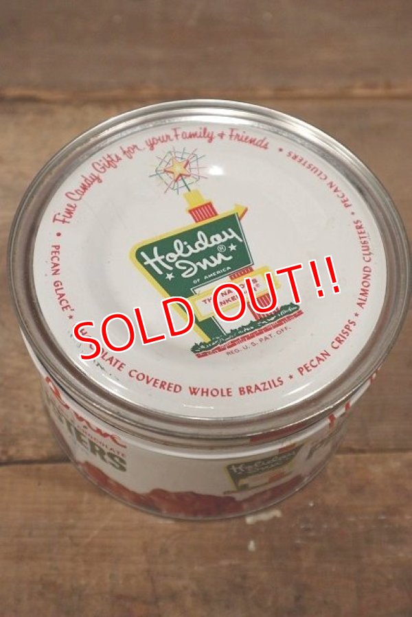 画像4: dp-220601-22 Holiday Inn / PECAN CLUSTERS Vintage Tin Can