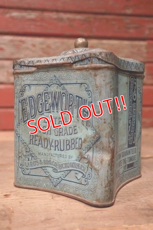 画像3: dp-220601-21 EDGEWORTH READY-RUBBED / 1930's-1940's Tin Can