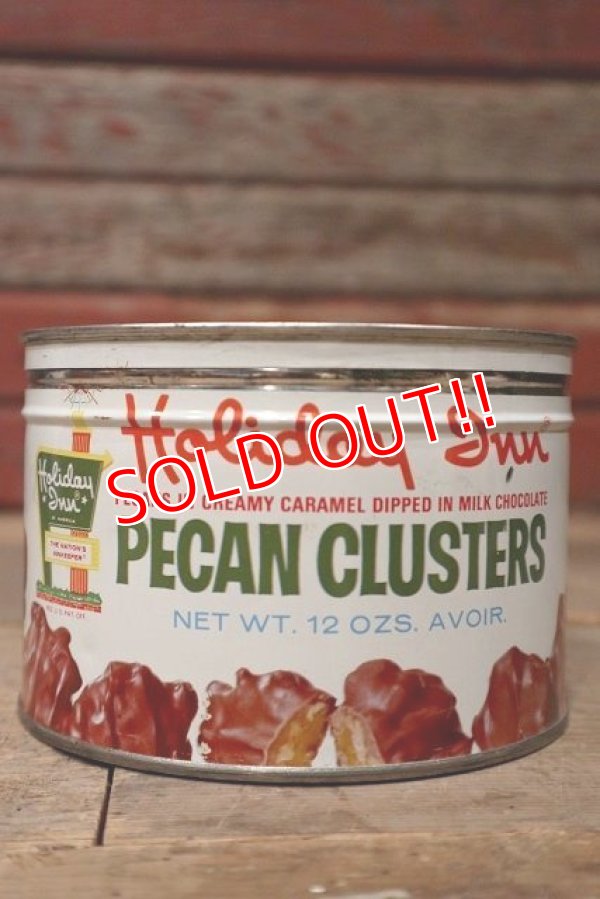 画像1: dp-220601-22 Holiday Inn / PECAN CLUSTERS Vintage Tin Can