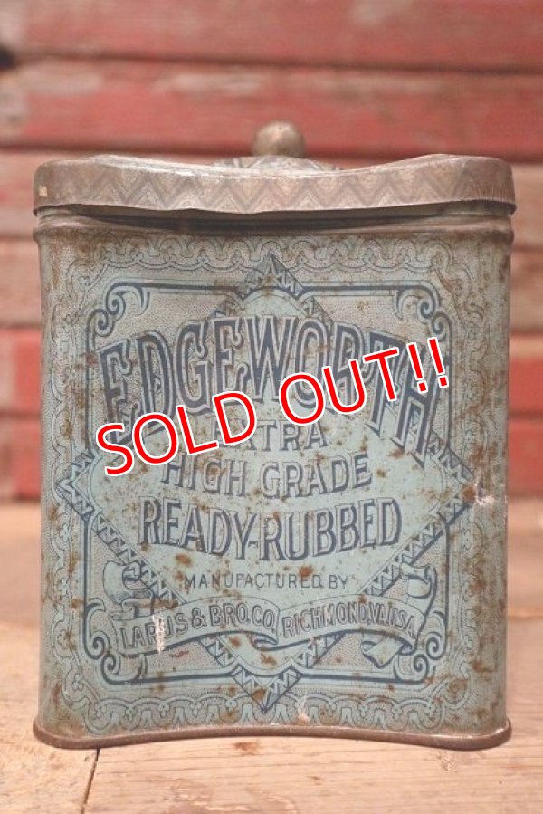 画像2: dp-220601-21 EDGEWORTH READY-RUBBED / 1930's-1940's Tin Can