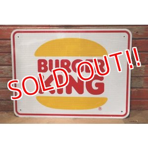 画像: dp-220601-17 BURGER KING / 1990's Road Sign