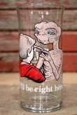 画像1: ct-220601-75 E.T. / Pizza Hut 1982 Novelty Glass "I'll be right here"