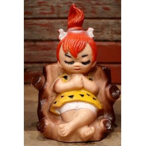 画像: ct-220601-49 Pebbles Flintstone / 1970's Coin Bank