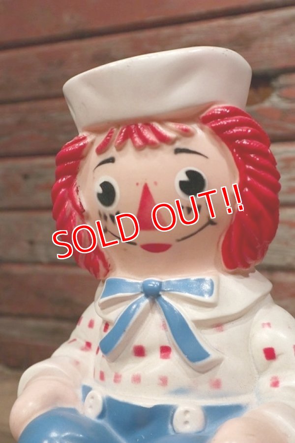 画像2: ct-220601-23 RAGGEDY ANN ANDY / 1970's Coin Bank