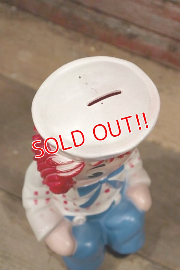 画像6: ct-220601-23 RAGGEDY ANN ANDY / 1970's Coin Bank