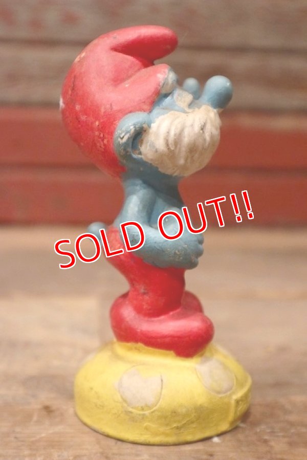 画像5: ct-220601-95 Papa Smurf / 1983 Rubber Figure