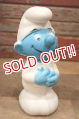 画像: ct-220601-36 Smurf / 1980's Plastic Coin Bank (B)