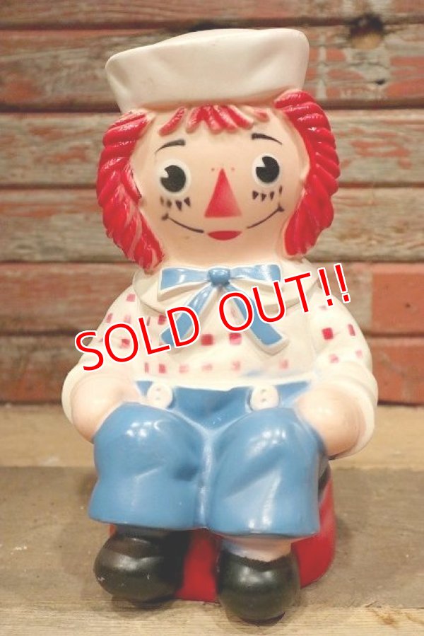 画像1: ct-220601-23 RAGGEDY ANN ANDY / 1970's Coin Bank