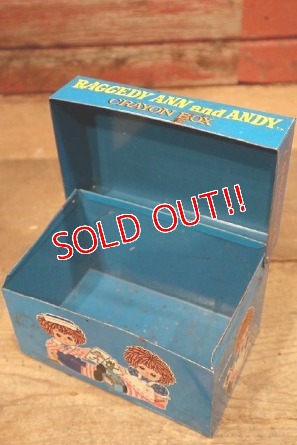 画像8: ct-220601-21 RAGGEDY ANN ANDY / 1970's Crayon Box