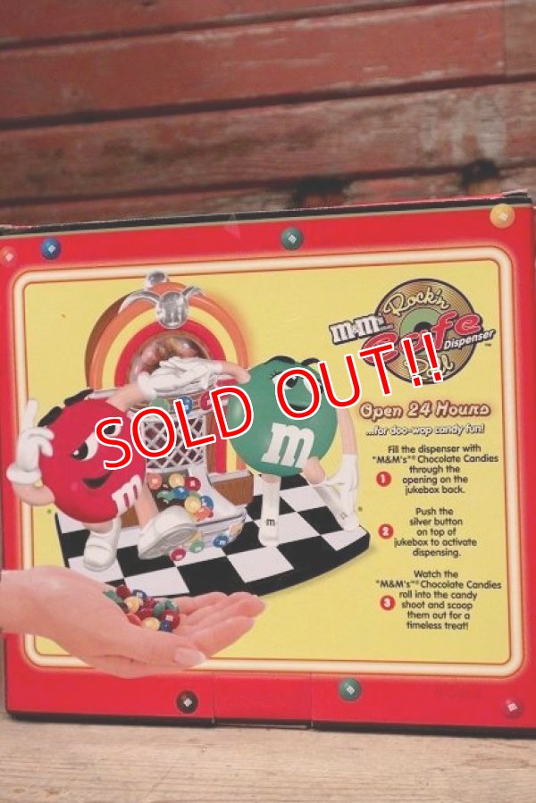 画像4: ct-220601-01 Mars /  M&M's "Rock'n Roll Cafe" Candy Dispenser (Box)