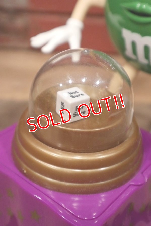 画像10: ct-220601-01 Mars /  M&M's ""Fun Fortunes Green" Candy Dispenser