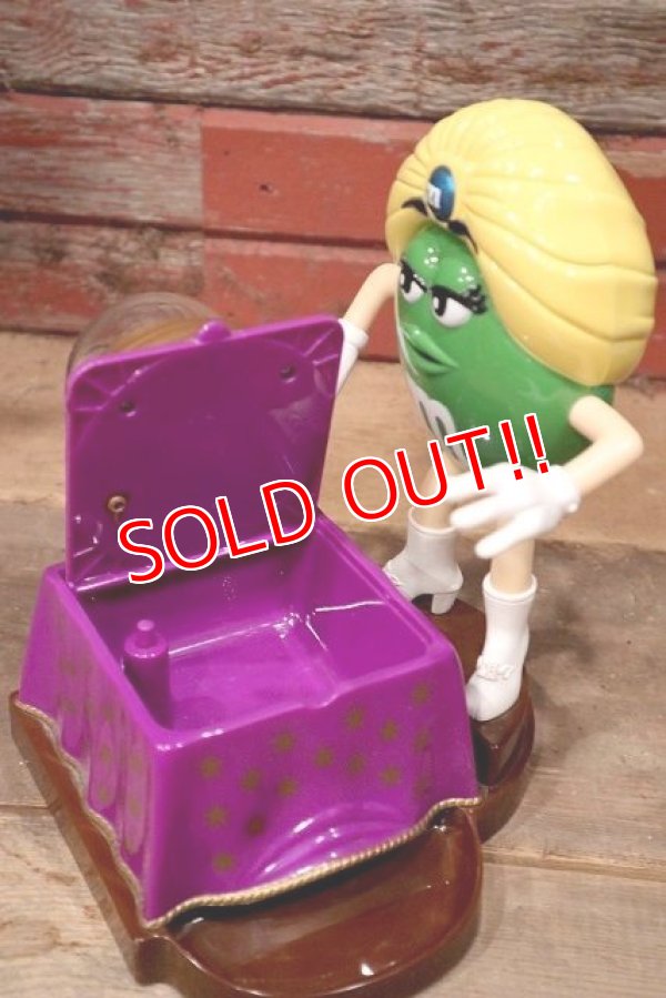 画像9: ct-220601-01 Mars /  M&M's ""Fun Fortunes Green" Candy Dispenser