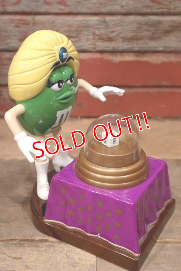 画像8: ct-220601-01 Mars /  M&M's ""Fun Fortunes Green" Candy Dispenser