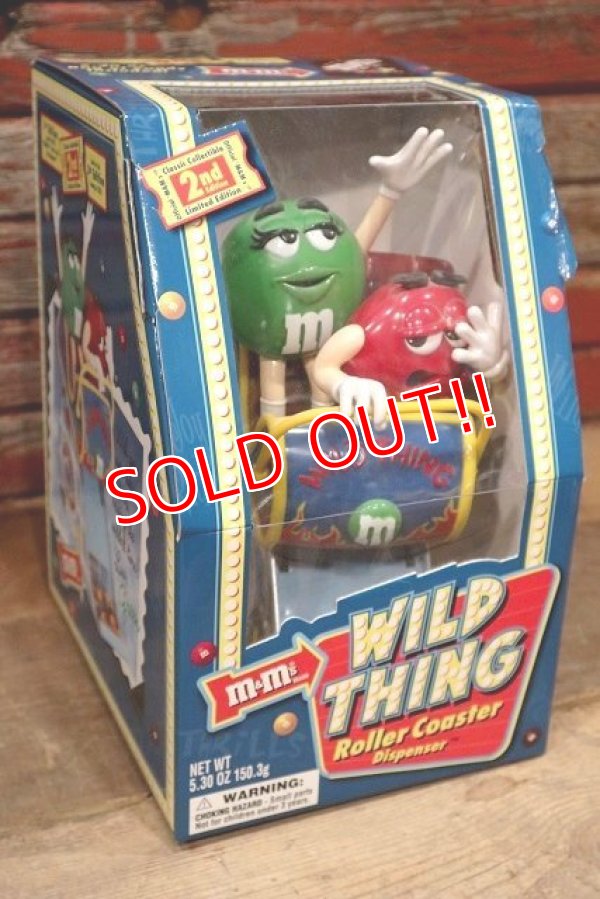 画像1: ct-220601-01 Mars /  M&M's "Wild Thing Roller Coaster" Candy Dispenser (Box)