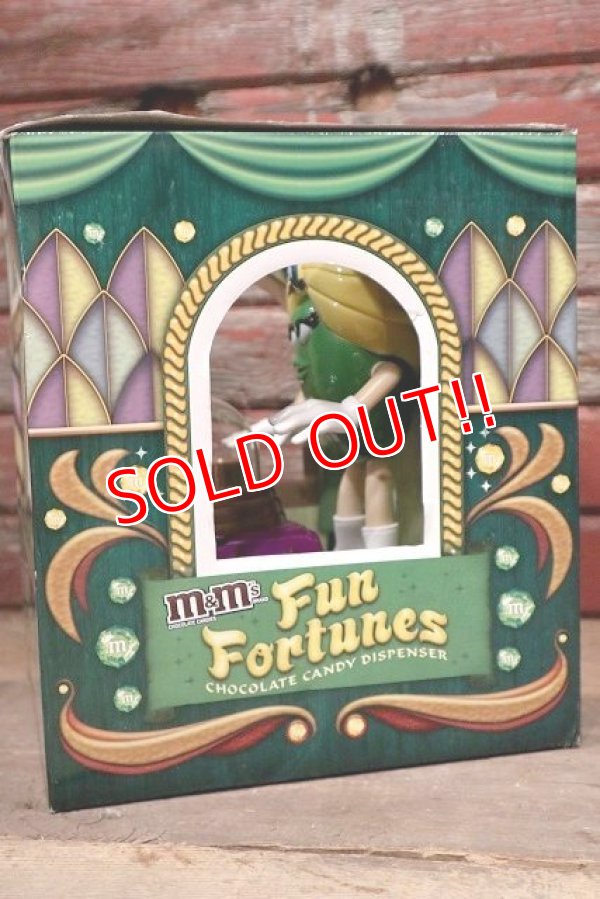 画像3: ct-220601-01 Mars /  M&M's ""Fun Fortunes Green" Candy Dispenser