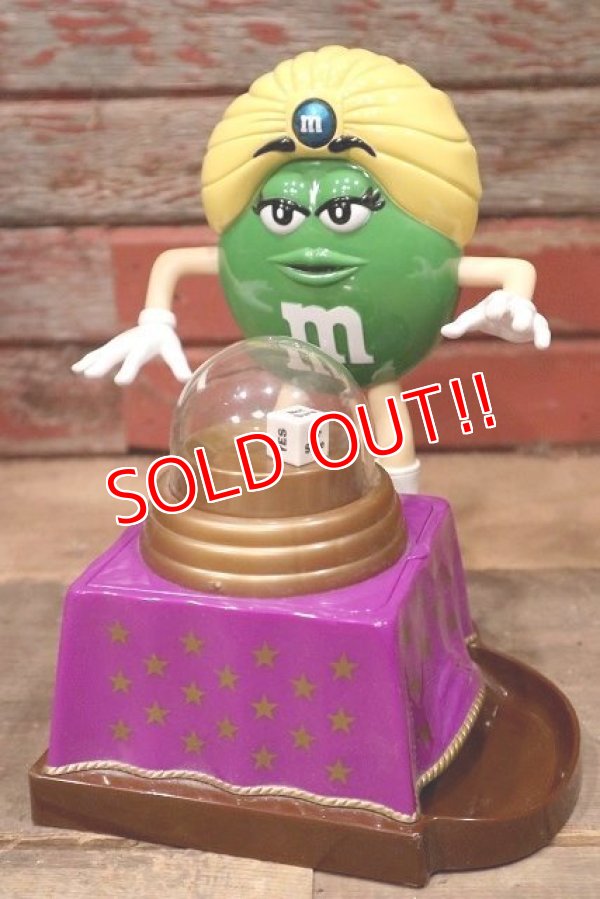 画像7: ct-220601-01 Mars /  M&M's ""Fun Fortunes Green" Candy Dispenser