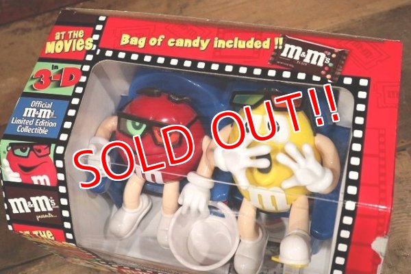 画像5: ct-220601-01 Mars /  M&M's "AT THE MOVIES IN-3D" Candy Dispenser (Box)