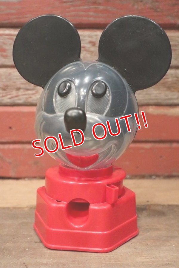 画像1: ct-220601-52 Mickey Mouse / Hasbro 1986 Gum Ball Machine