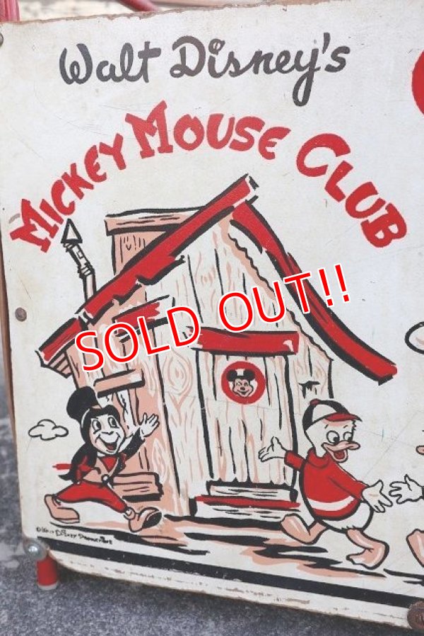 画像2: ct-220501-54 Walt Disney's / Mickey Mouse Club 1950's-1960's PUSH'EM CAR