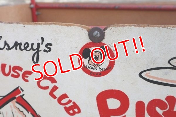 画像4: ct-220501-54 Walt Disney's / Mickey Mouse Club 1950's-1960's PUSH'EM CAR