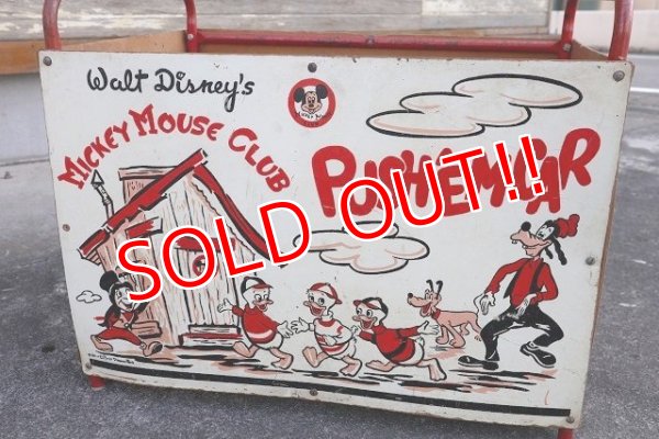 画像5: ct-220501-54 Walt Disney's / Mickey Mouse Club 1950's-1960's PUSH'EM CAR