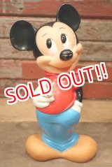 画像: ct-220601-59 Mickey Mouse / ILLCO Toys 1980's Coin Bank